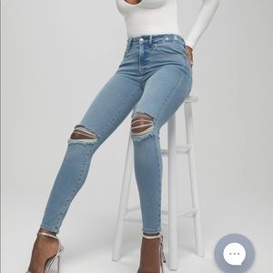Good American Good Legs Crop Jeans